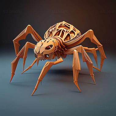 3D model Ixodes apronophorus (STL)